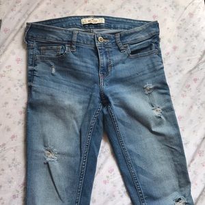 Hollister blue jeans